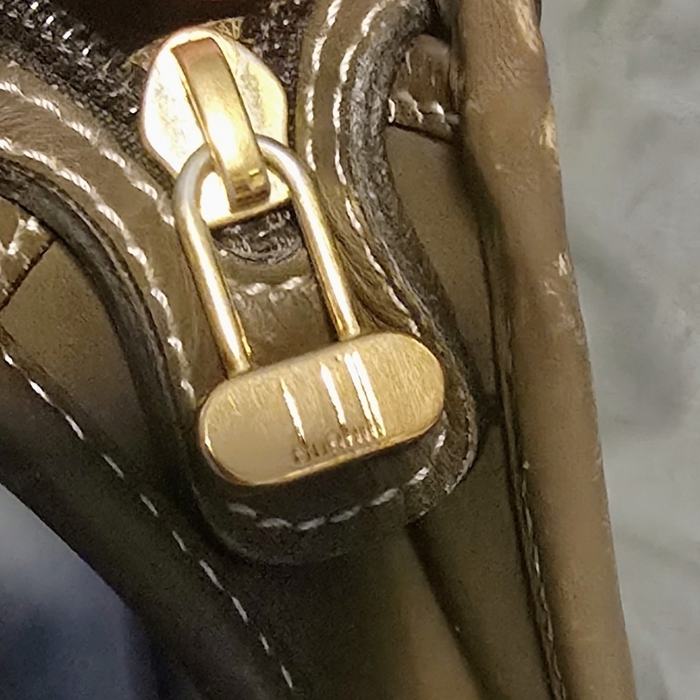 Men's Dunhill Black and Brown Leather Travel Bag - Picture 9 of 9